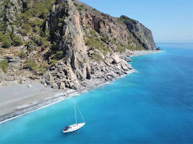 Voyage quotidien sur les meilleures côtes de la Crète
