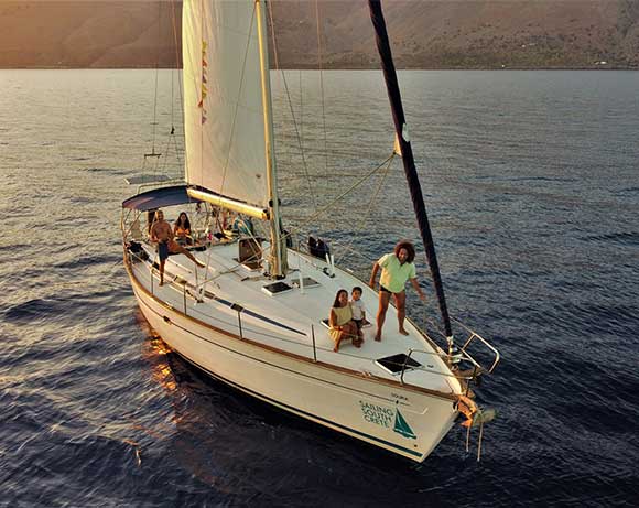 Sailing South Crete