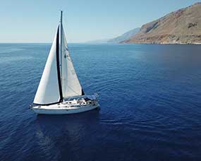 Sailing South Crete